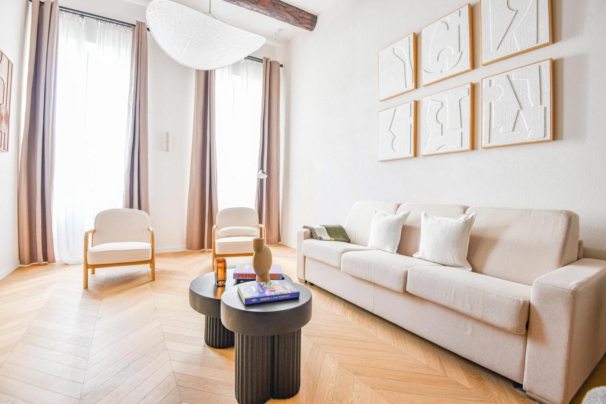 Le Marcel - Appart Standing 3 Ch Avec Clim Marselha Exterior foto